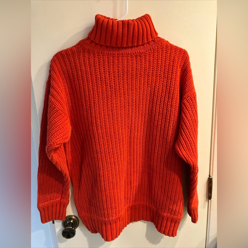 Vintage Gap Turtleneck Sweater Red Size Medium